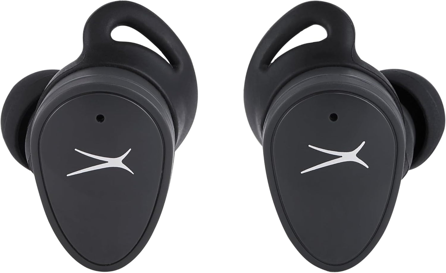 Nanobuds True Wireless Earbuds with Charging Case, IPX4 Waterproof, Dual Mic, 30 Hours Playtime – Sports in Ear Earphones for Iphone & Android (Charcoal Grey)