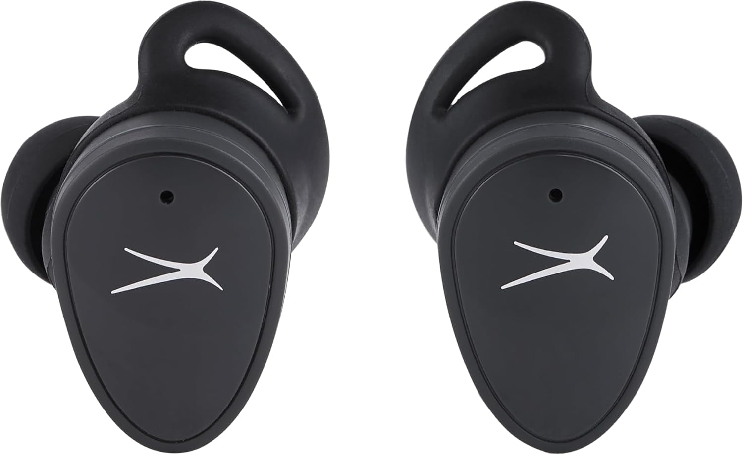Nanobuds True Wireless Earbuds with Charging Case, IPX4 Waterproof, Dual Mic, 30 Hours Playtime – Sports in Ear Earphones for Iphone & Android (Charcoal Grey)